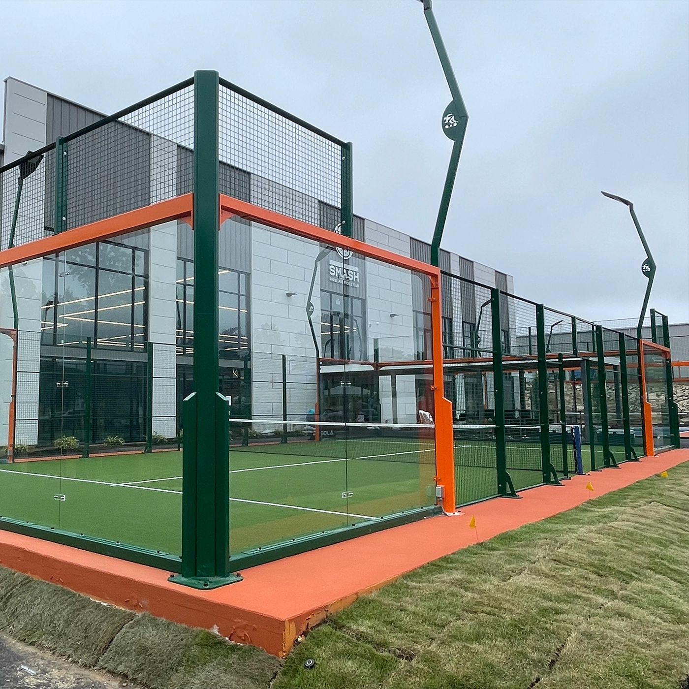Padel Court Accessories Installation in Houston, TX - Professional padel court construction services by Padel Court Builders of Houston
